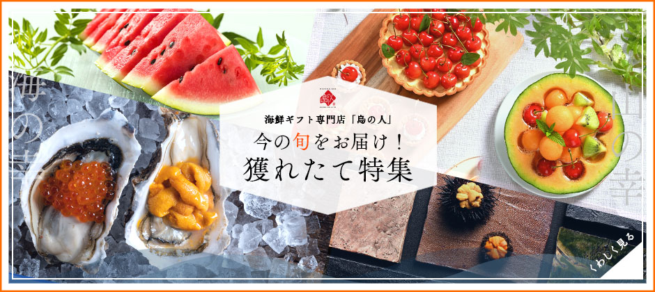 獲れたて特集